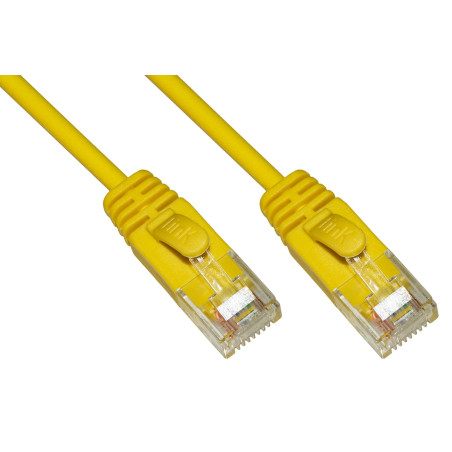 Cavo di rete link lk6u010ys cat6 u/utp 1m giallo [lk6u010ys]