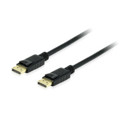 Cavo equip displayport 1.4 7680x4320p 1m nero [119251]