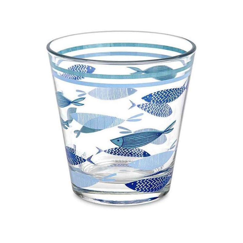 Bicchiere decover acqua cosmo cc 270 transparente 3pz [14386949b]