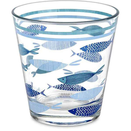 Bicchiere decover acqua cosmo cc 270 transparente 3pz [14386949b]