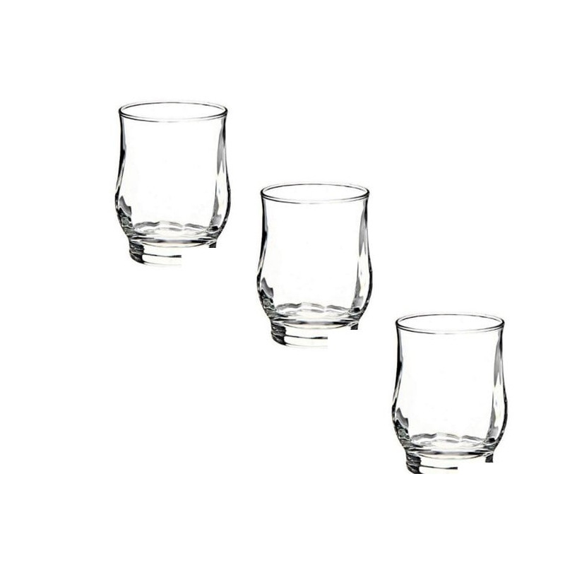 bicchiere decover acqua selvatica cc 270 transparente 3pz [14386819v]