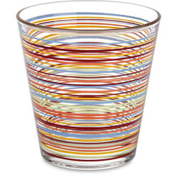 Bicchiere decover acqua sunset cc 270 transparente 3pz [14386952q]