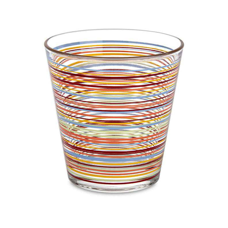 Bicchiere decover acqua sunset cc 270 transparente 3pz [14386952q]