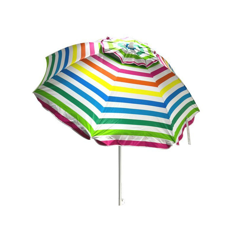 Ombrellone 180 vette 11371 8 stecche/interno argentato/150gr/mg bianco