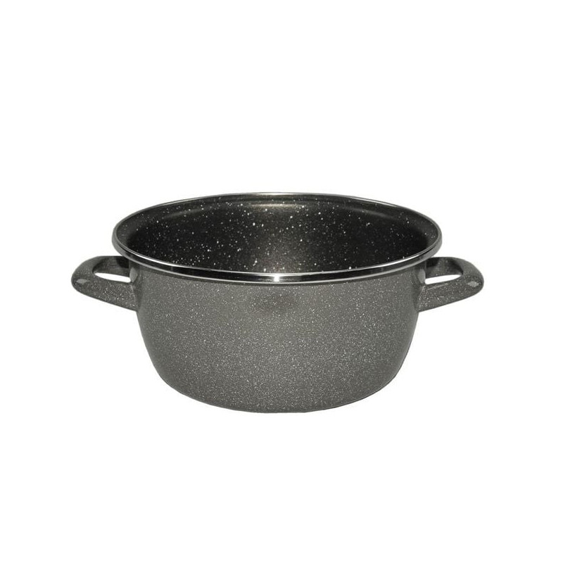 Casseruola vitrinor k2 per induzione in acciaio smaltato 20cm grigio