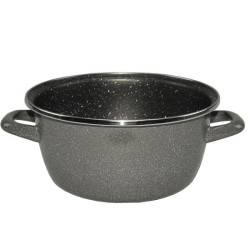 Casseruola vitrinor k2 per induzione in acciaio smaltato 28cm grigio