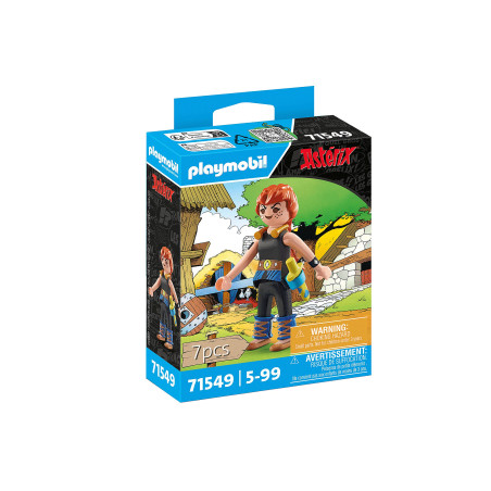 Playmobil asterix adrenalina multicolore 7pz [71549]