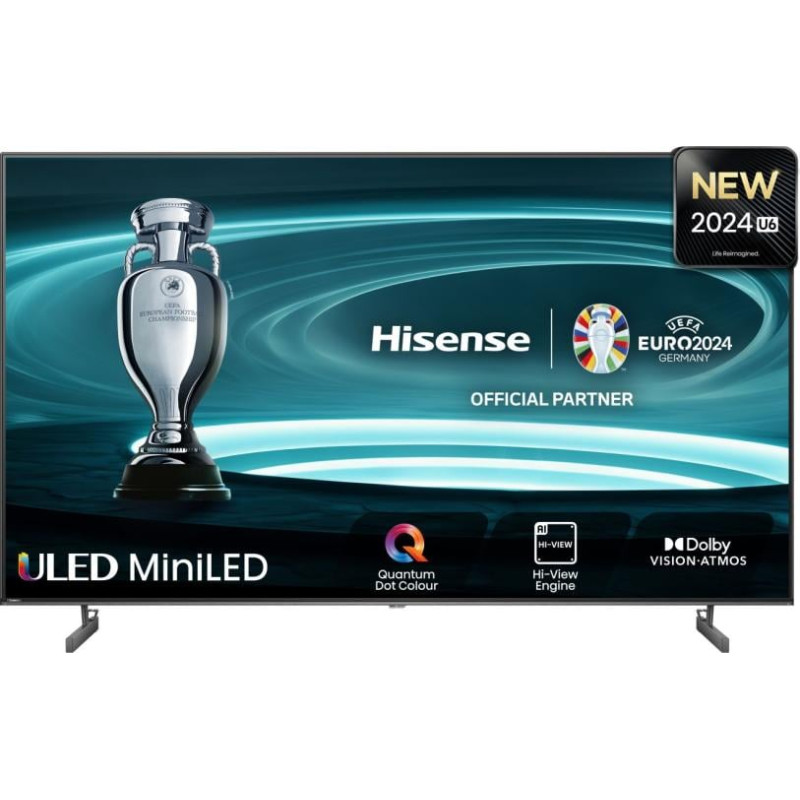 Tv led 55'' hisense 55u69nq 4k ultra hd 3840x2160p/smart