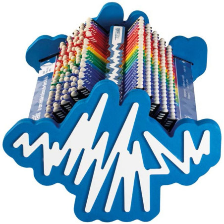 Penne in espositore tratto cancellik 817700 colori assortiti 220pz