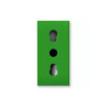 Presa bipasso ave 442006/15tsv 2p+t 10/16a 250v s44 verde lucido