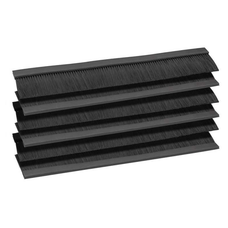 Set di spazzole techly i-case kit-sp5 ingresso cavi per armadio