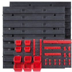 Pannello portautensili kistenberg kor4-s411 set con cuvette 80x40