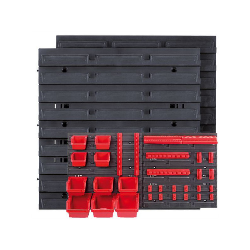 Pannello portautensili kistenberg kor4-s411 set con cuvette 80x40