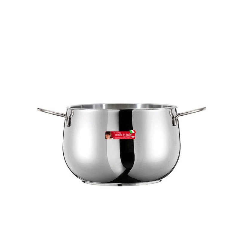 Pentola inoxriv river 2 manici 1cm 1.3l acciaio inossidabile [53100085]