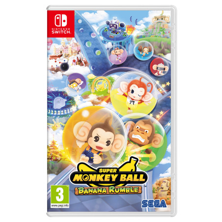 Videogioco nintendo switch super monkey ball banana rumble