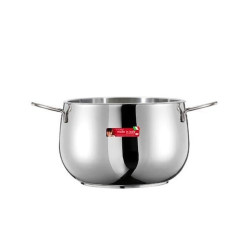 Pentola inoxriv river 2 manici 20cm 4l acciaio inossidabile [53100060]