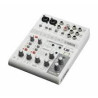 Console di mixaggio yamaha mixer analogico disc jockey 6 canali bianco