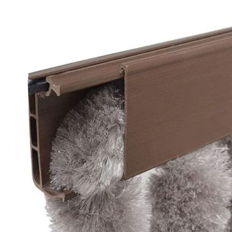 Profilo tende ciniglia arisol pvc 250 marrone [510.40.250]