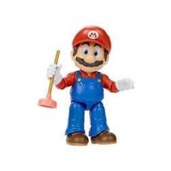 Jakks super mario movie action figures 13 cm con accessorio assortimento