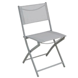 Sedia vette sc-097 modernhome acciaio pieghevole grigio [sc-097]