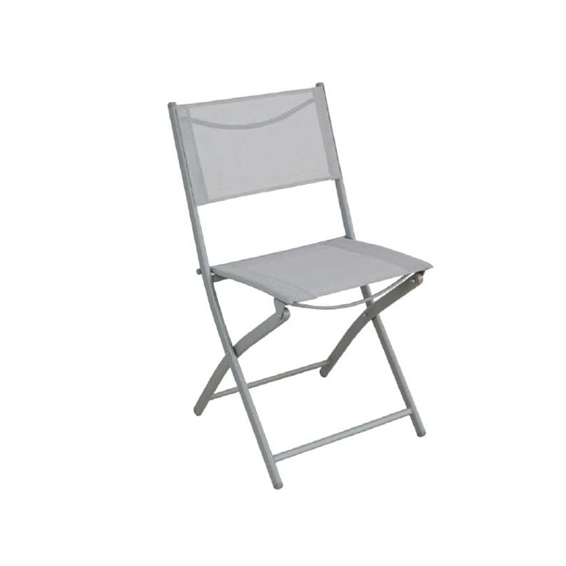 Sedia vette sc-097 modernhome acciaio pieghevole grigio [sc-097]