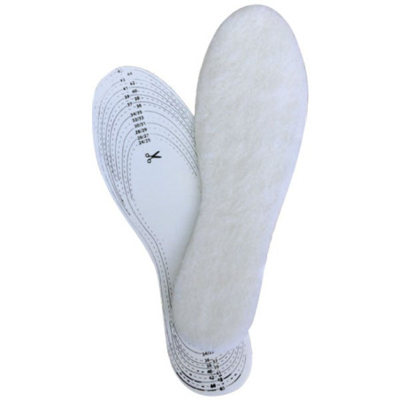 Sottopiede thorx termico con lana sintetica uomo/donna misure 35:46