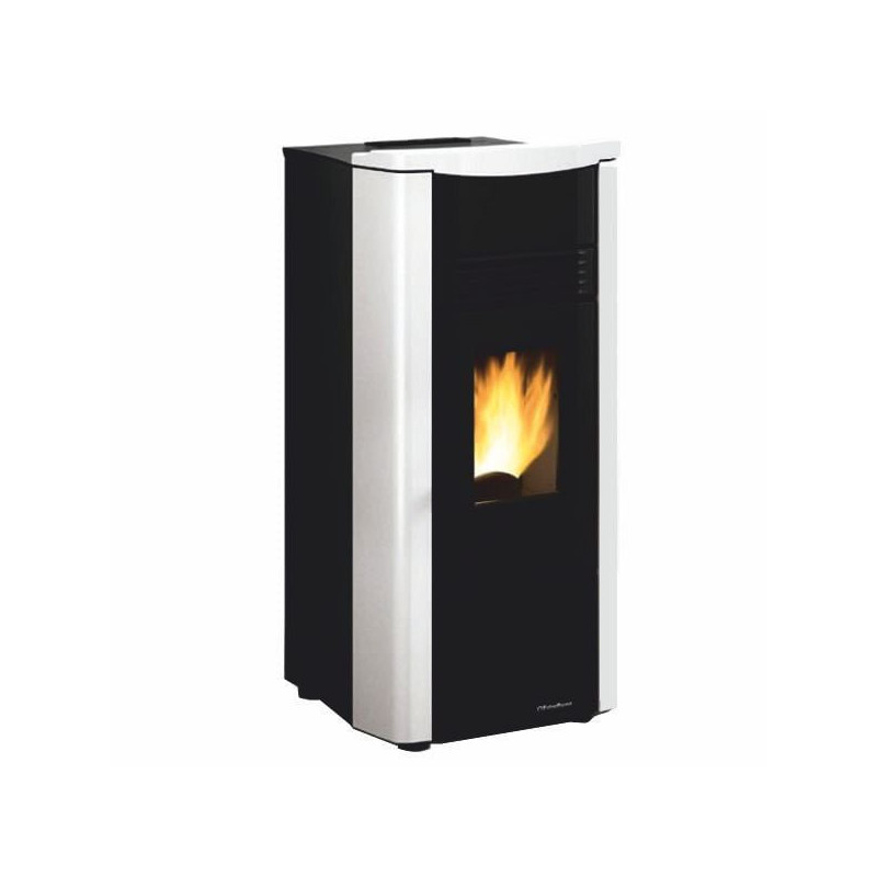 Stufa a pellet extraflame giusy 5.0 ventilata bianco [1288400 -