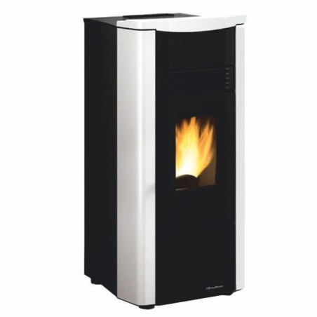 Stufa a pellet extraflame giusy 5.0 ventilata bianco [1288400 -