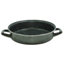 Tegame vitrinor k2 a 2 manici rivestita in pietra 24cm in acciaio