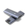 Box esterno techly per ssd usb-c usb3.2 gen2 nvme/sata m.2
