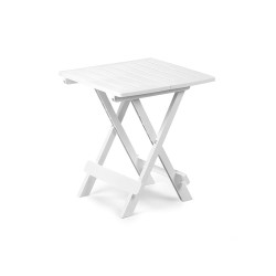 Tavolo progarden resina 44x44 bianco [adi080bi]