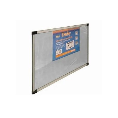 Zanzariera tenda medal 100x70cm argento[bd100-x1]