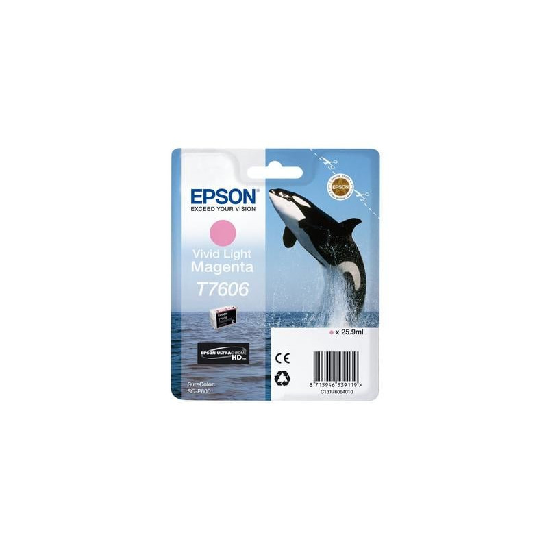 Cartuccia a getto d'inchiostro epson c13t76064n10 25.9ml magenta