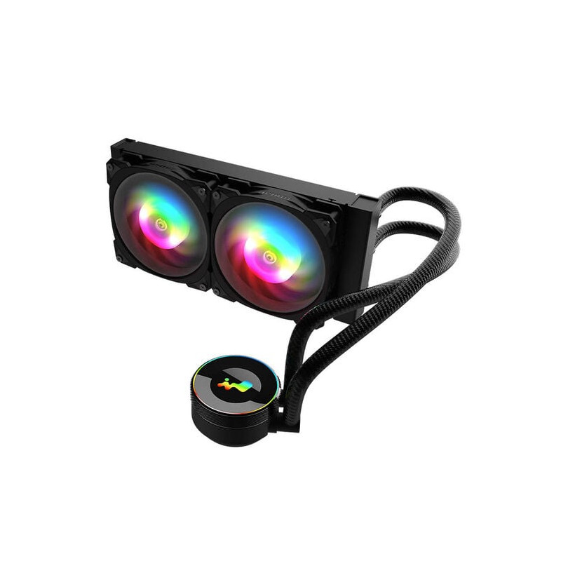 Dissipatore cpu a liquido inwin mr24 argb 240mm nero