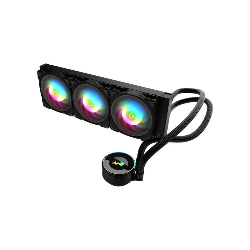 Dissipatore cpu a liquido inwin mr36 argb 360mm nero