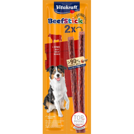 Snack per cani vitakraft beef stick tacchino ipoallergenico con struzzo