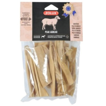 Dolcetto per cani zolux pelle di agnello 200g [482649]