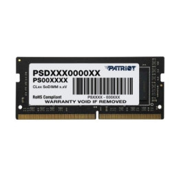 Ram so-dimm ddr4 8gb patriot signature line 1x8gb 2666mhz cl19
