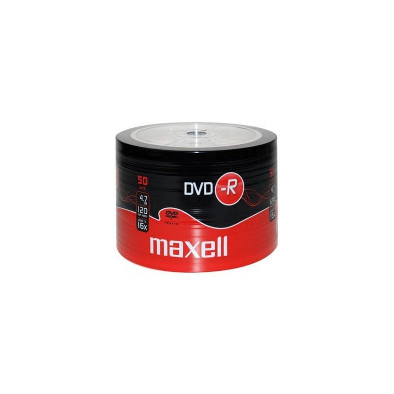 Dvd+r maxell 4.7gb di alta qualita 50-pz [275732.40.as]