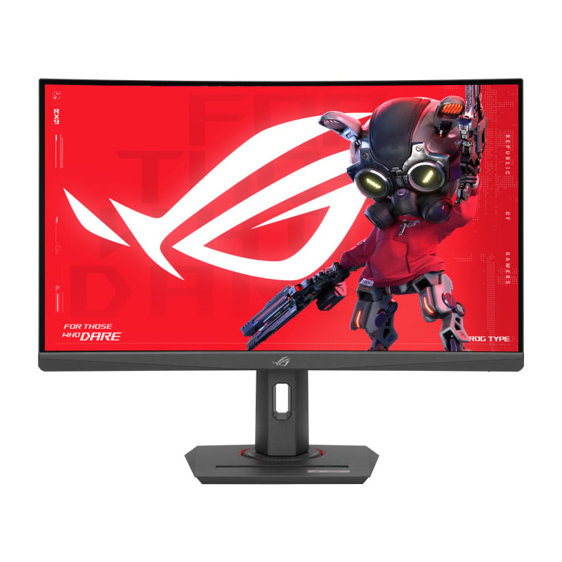 Monitor led 27" asus rog strix xg27wcs wide quad hd 2560x1440/1ms/classe