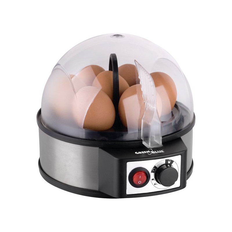 Cuociuova greenblue gb573 per 7 uova 400w argento [qugeespeeagb573]