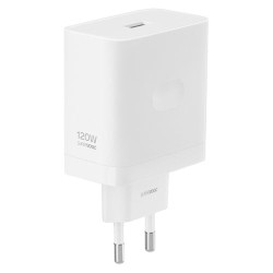 Alimentatore da rete realme supervooc usb-a 120w bianco