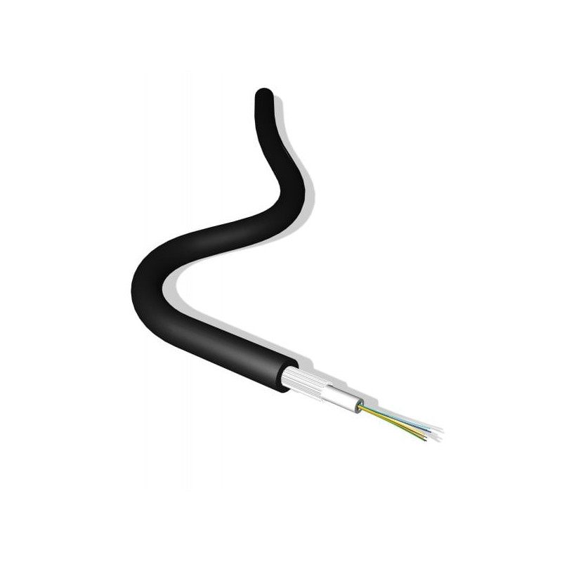 Cavo fibra ottica leviton multimodale 8fo om3 nero [gfom3cdt08lu-b2ca]