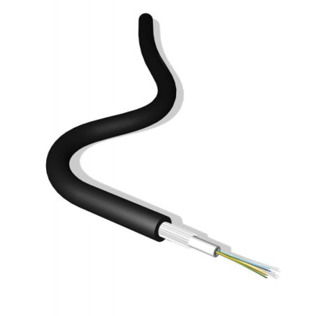 Cavo fibra ottica leviton multimodale 8fo om3 nero [gfom3cdt08lu-b2ca]