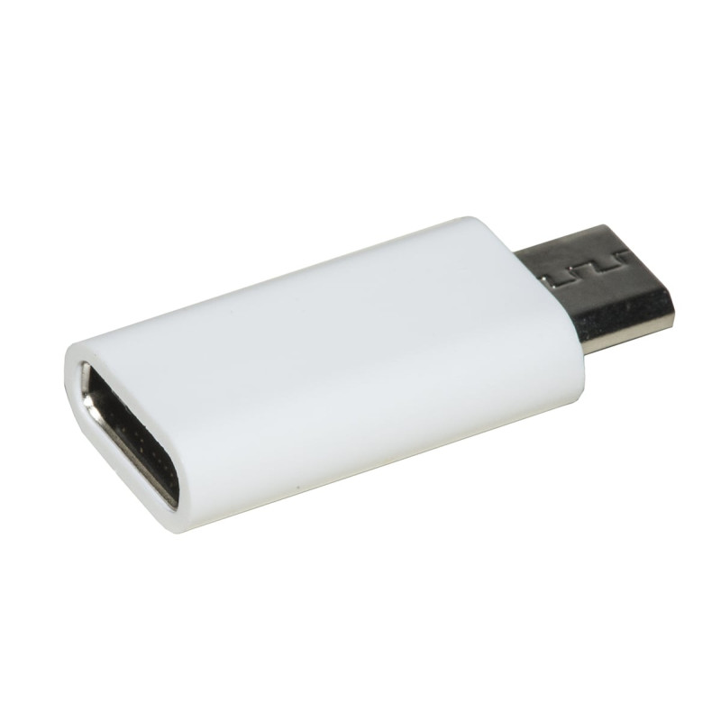Adattatore usb link usb-c a micro-usb-b bianco [lkadat113]