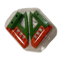 Coppia allargatori facal im-055/v eurobriko verde/rosso [im-055/v]