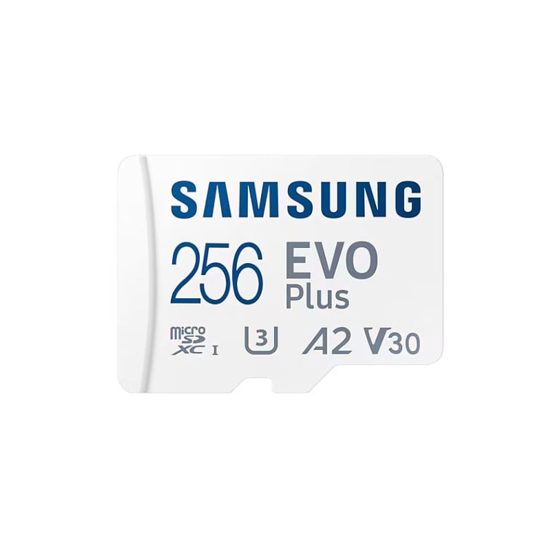 256gb scheda di memoria samsung evo plus micro sd con adattatore