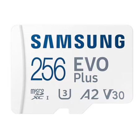 256gb scheda di memoria samsung evo plus micro sd con adattatore