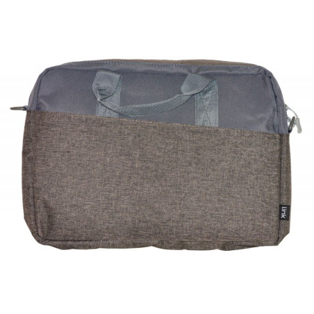 Borsa notebook link in plastica riciclata a tracolla per laptop 15.6"
