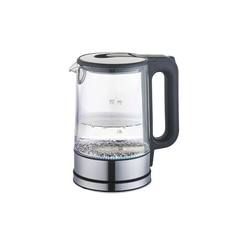 Bollitore elettrico maestro mr-053 1.7l 2200w trasparente/nero